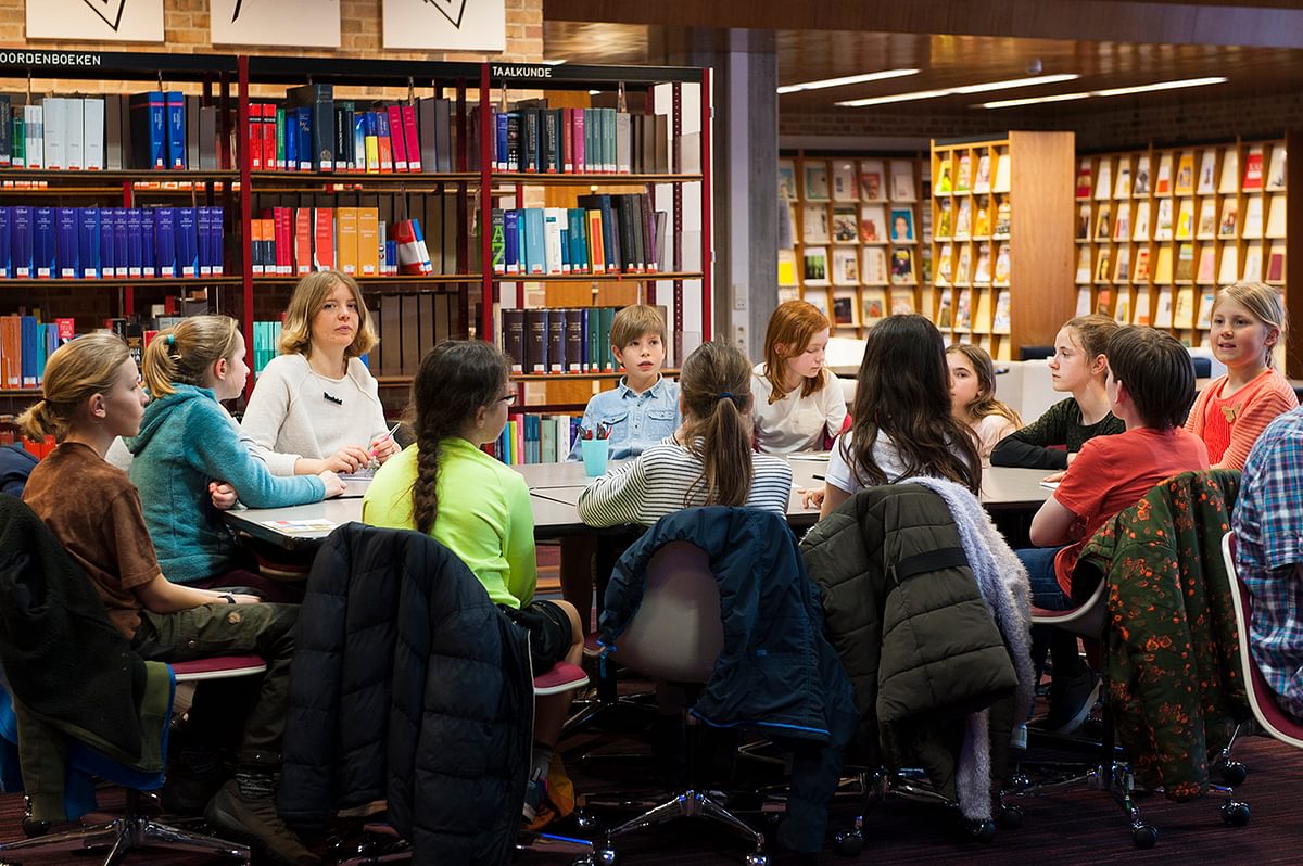 De leesjury:  een boekenclub voor kinderen en jongeren