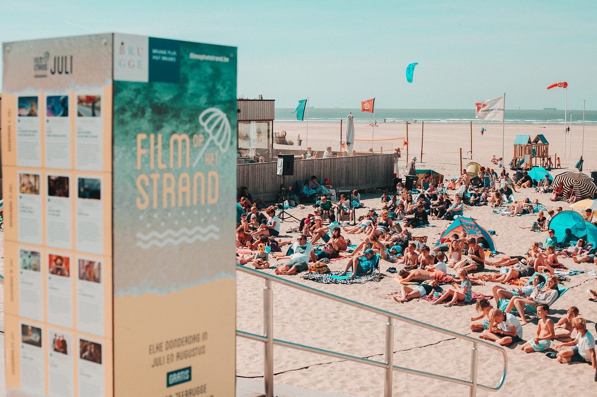 Openluchtcinema tijdens de zomer van 2023