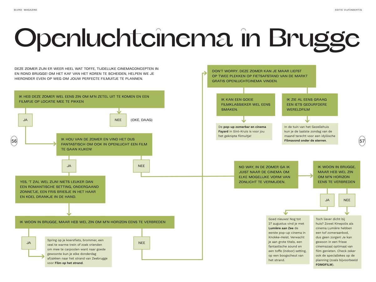 Openluchtcinema schema