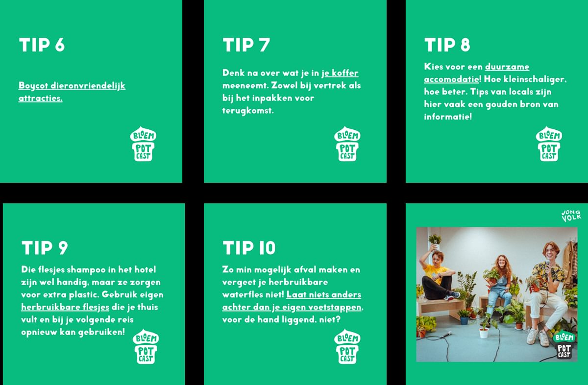 Tips bloempotcast II