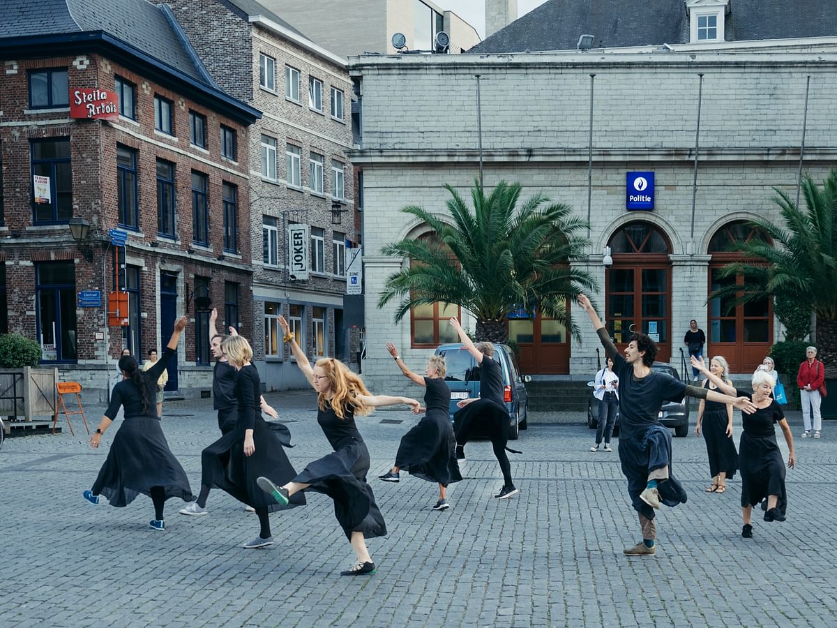 Transitional dance, dans een ritueel op gang